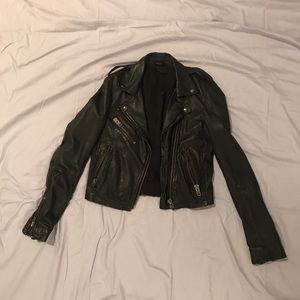 Topshop leather jacket